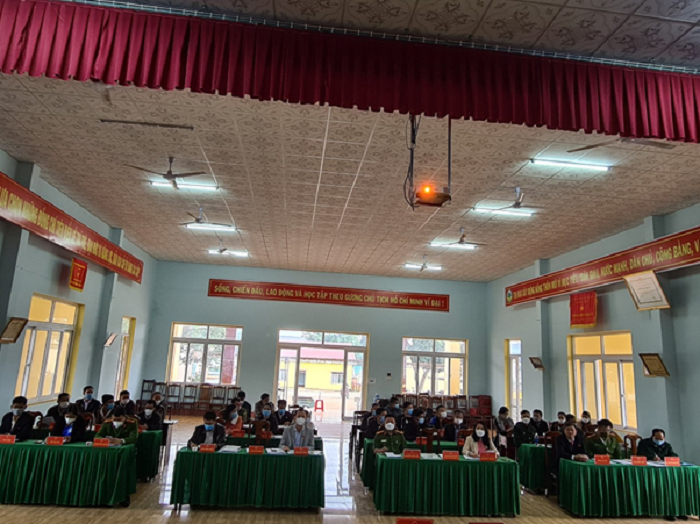 Ky hop thu ba HĐND xa Ea Hiao khoa X, nhiem ky 2021-2026 2